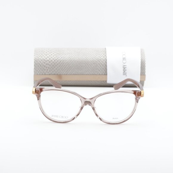 Jimmy Choo JC226 0FWM 00 Cat Eye 53mm Eyeglasses - Nude - Picture 4 of 11